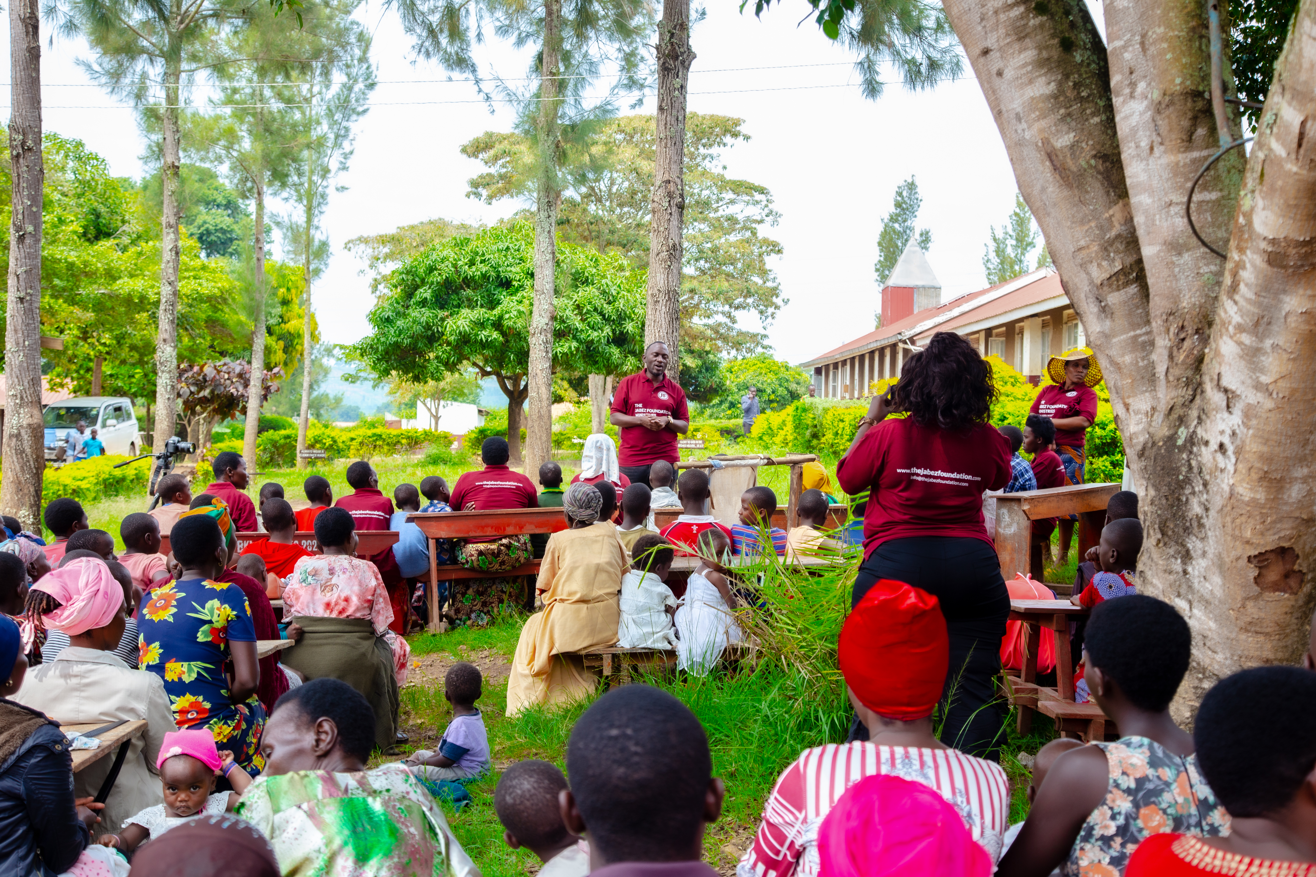 Luwero outreach scene